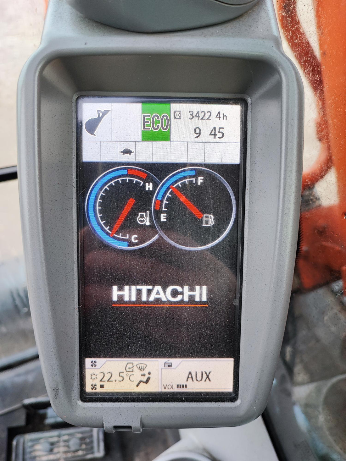 Hitachi ZX85 US-5A Bagger Offset *Gebraucht*
