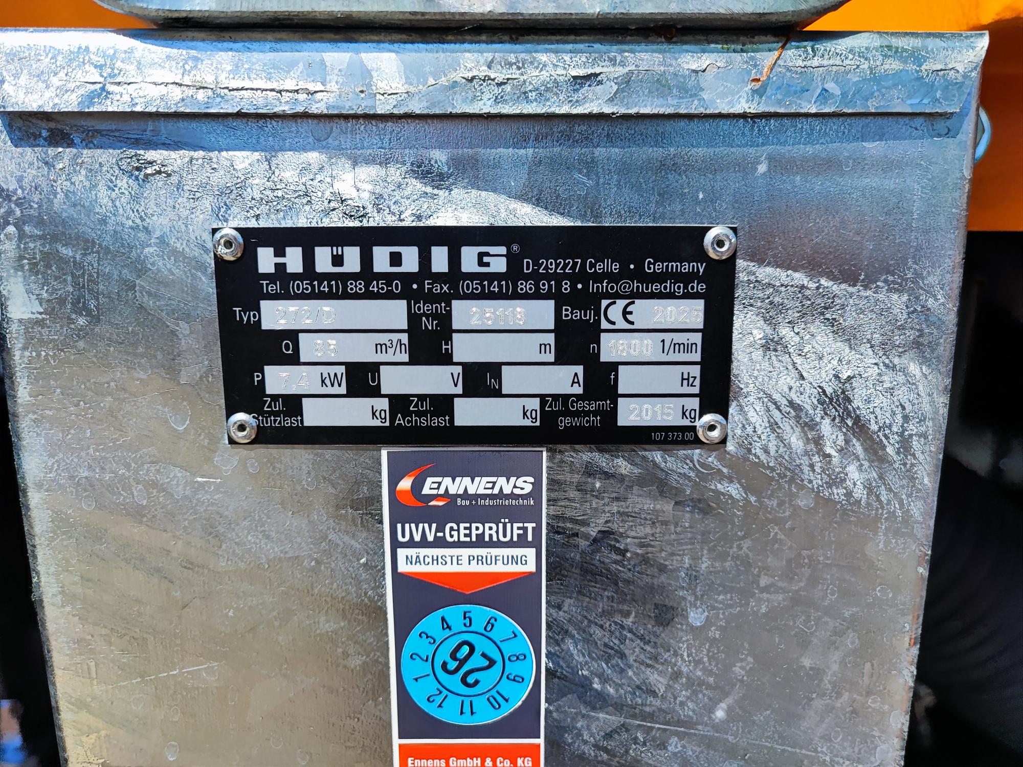 HÜDIG Kolbenpumpe HC 272/D