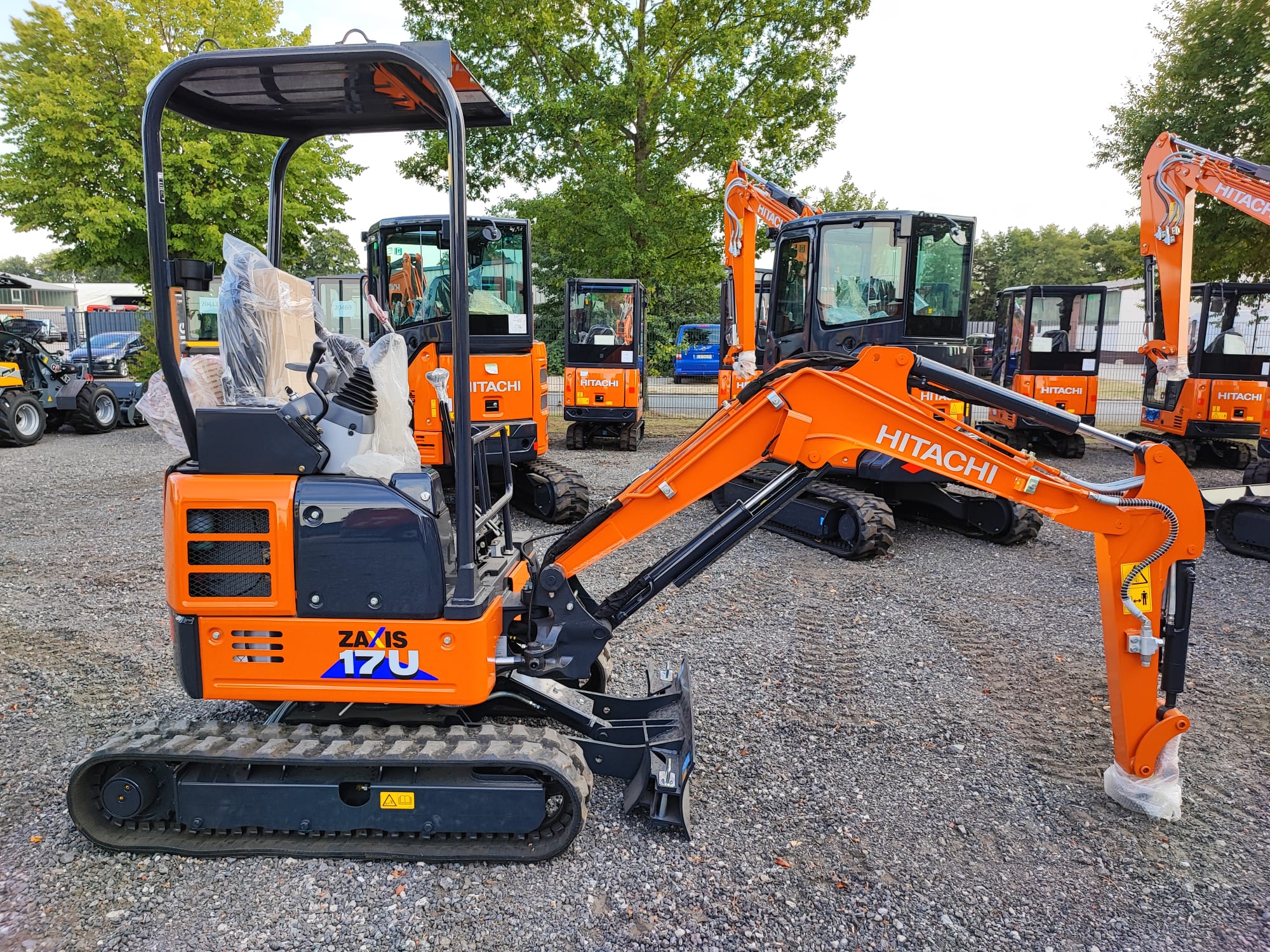 Hitachi ZX17 U-6 Minibagger