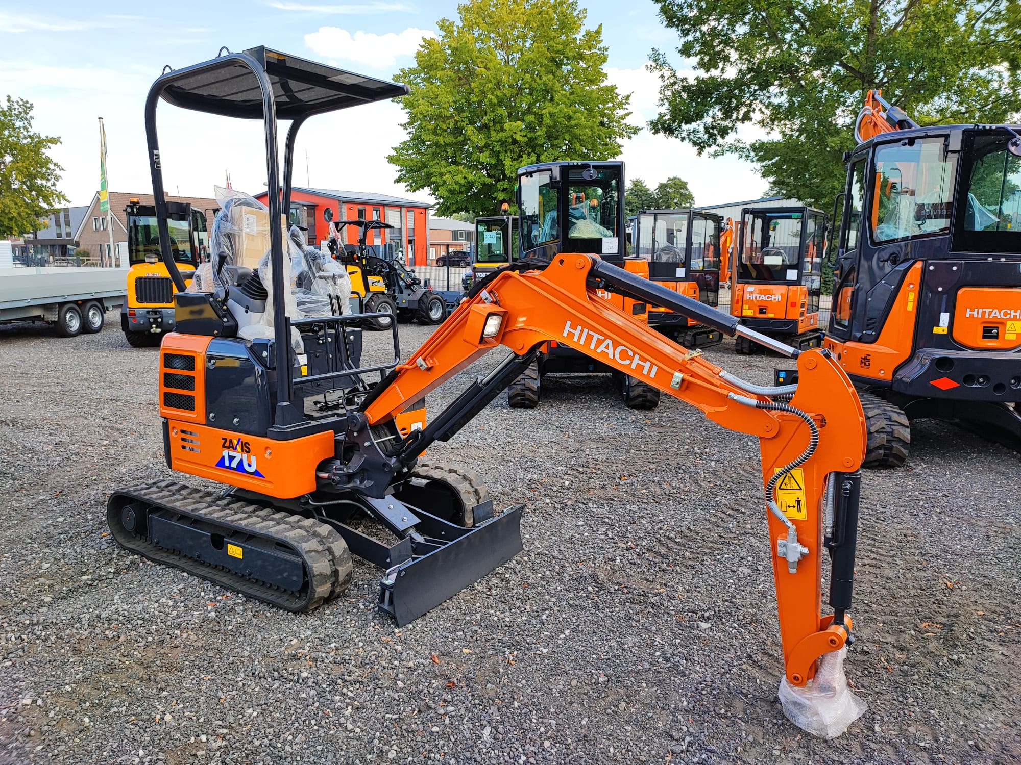 Hitachi ZX17 U-6 Minibagger