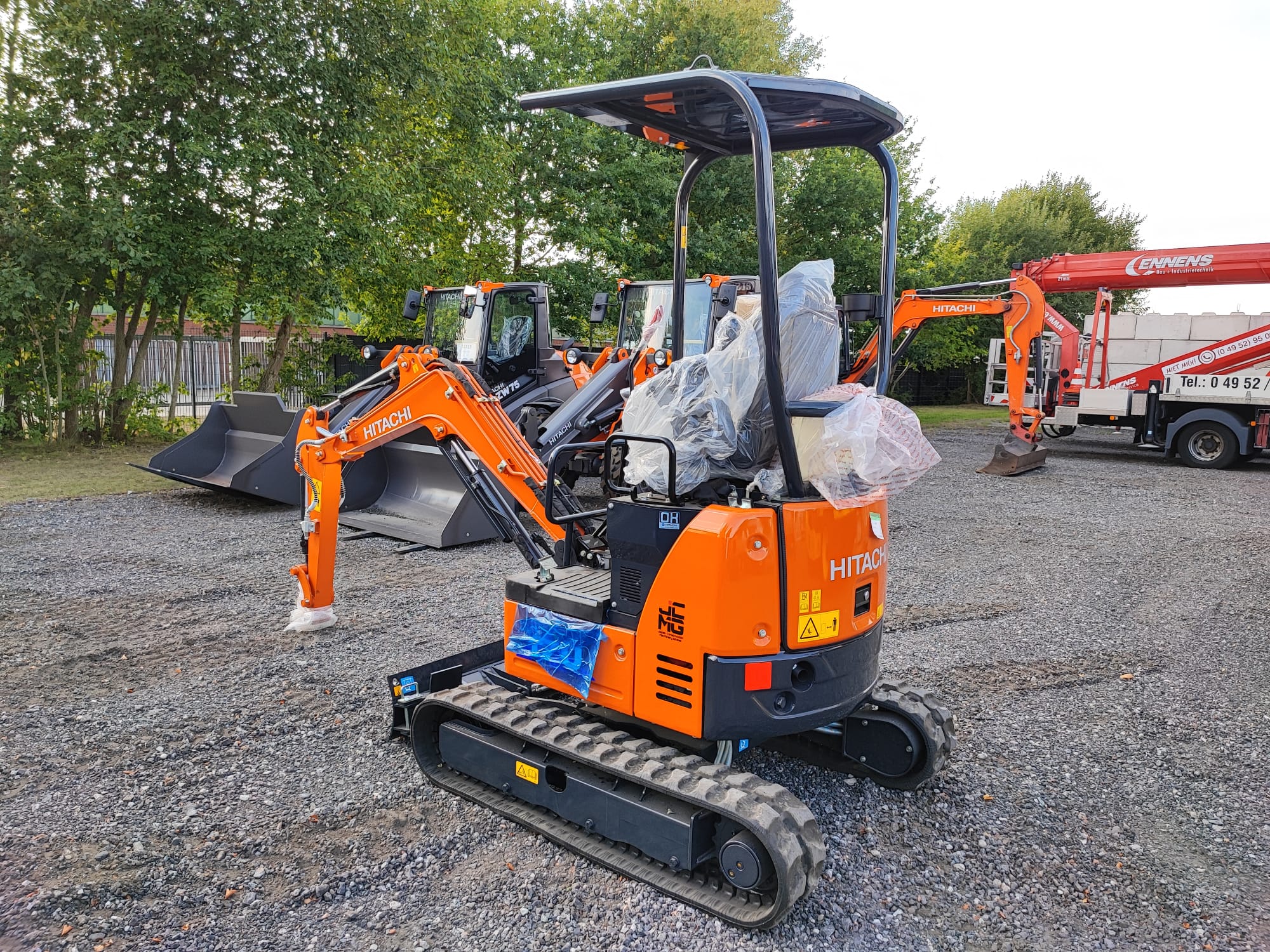 Hitachi ZX17 U-6 Minibagger