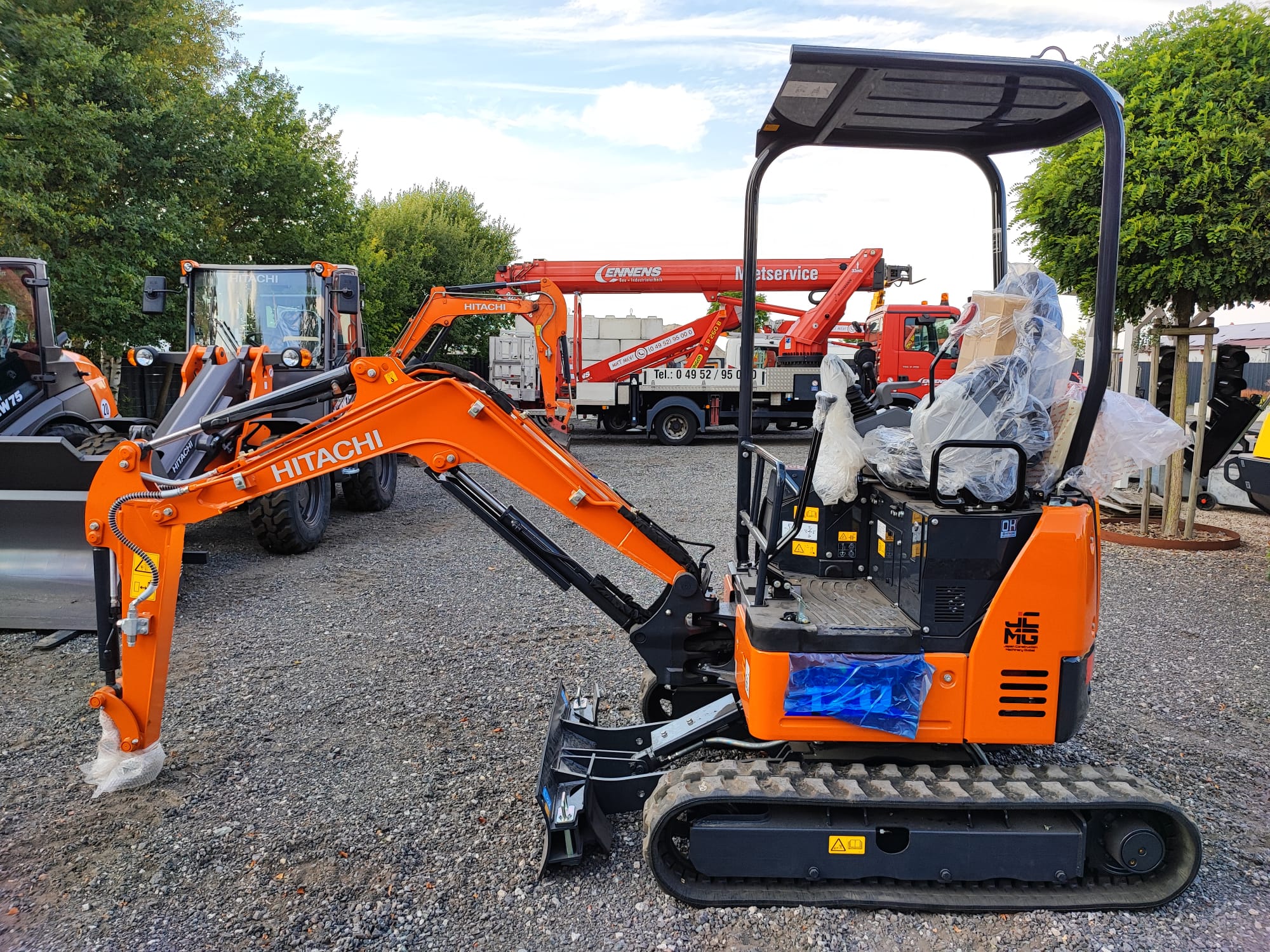 Hitachi ZX17 U-6 Minibagger