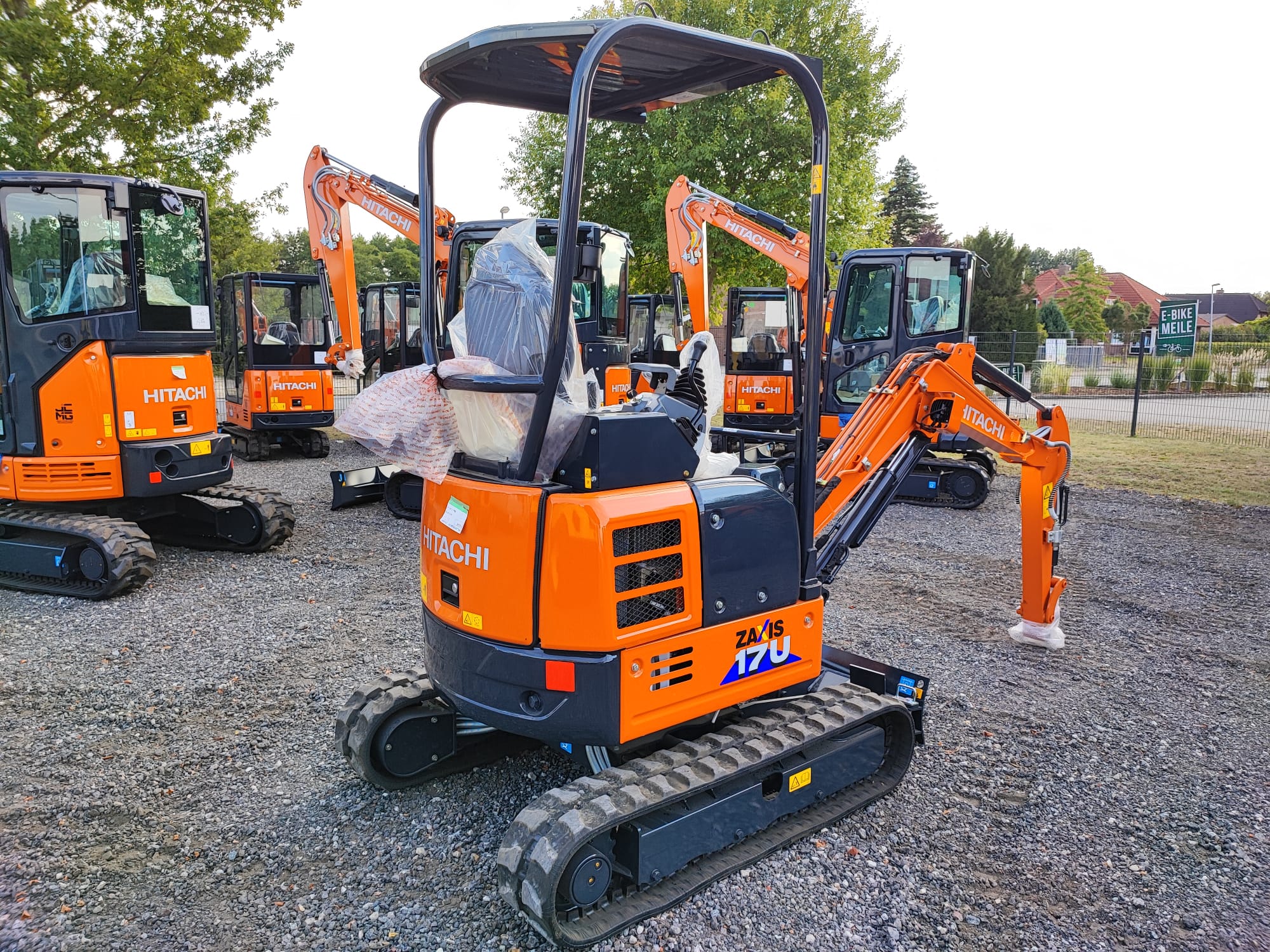 Hitachi ZX17 U-6 Minibagger