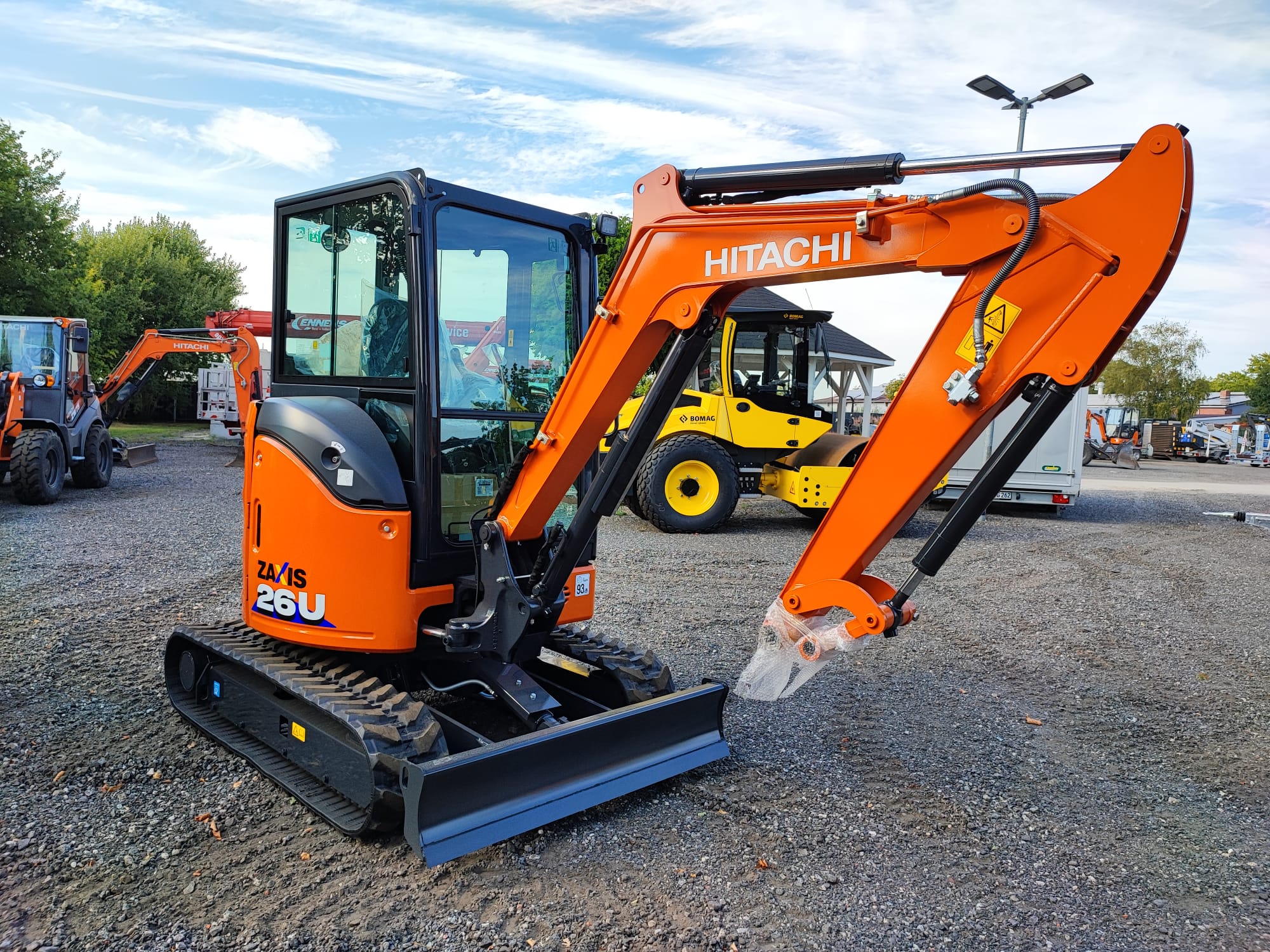 Hitachi ZX 26 U Minibagger