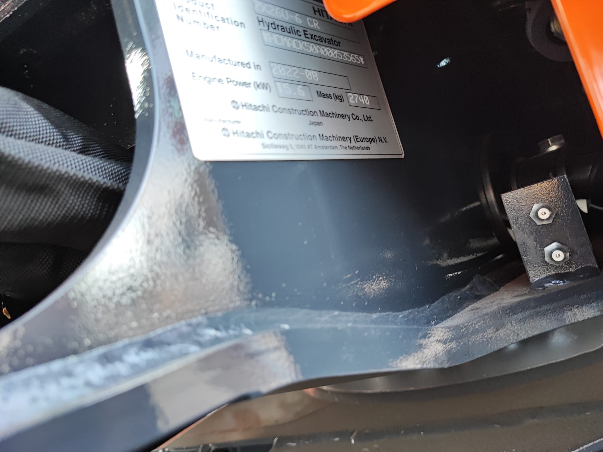 Hitachi ZX 26 U Minibagger