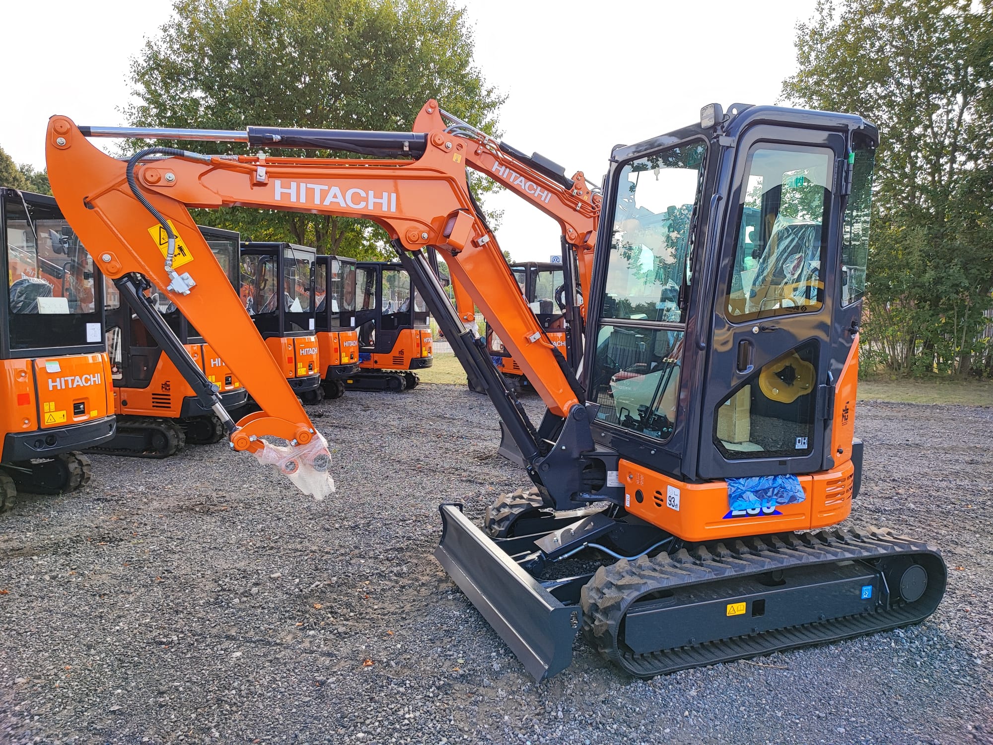 Hitachi ZX 26 U Minibagger