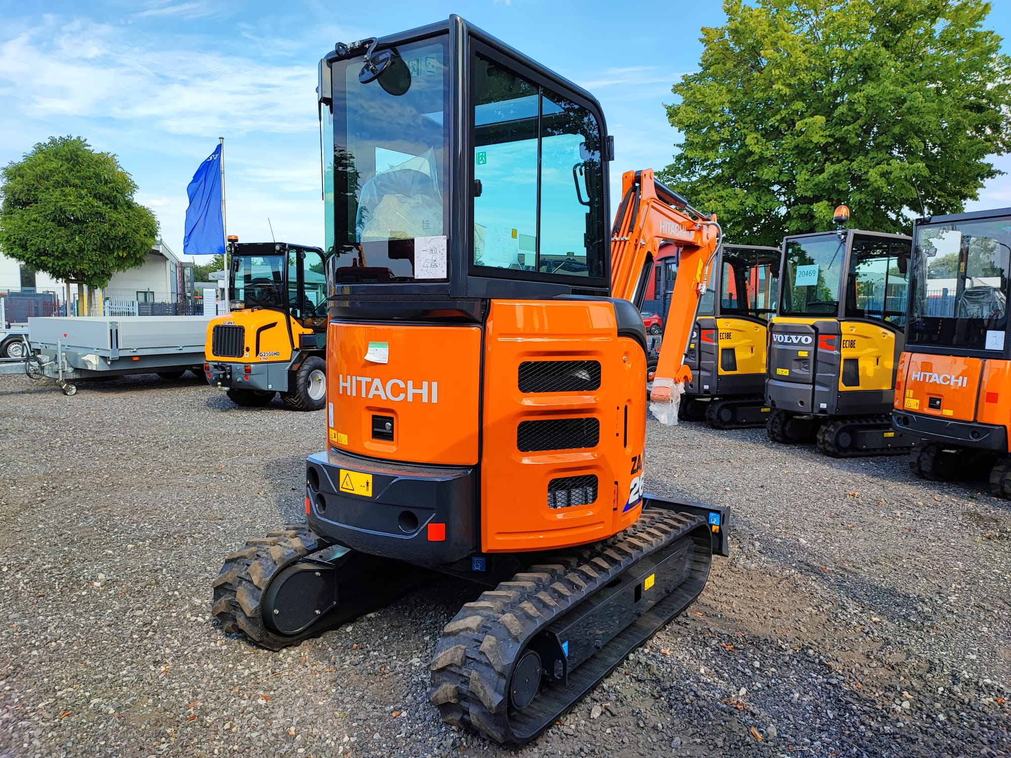 Hitachi ZX 26 U Minibagger