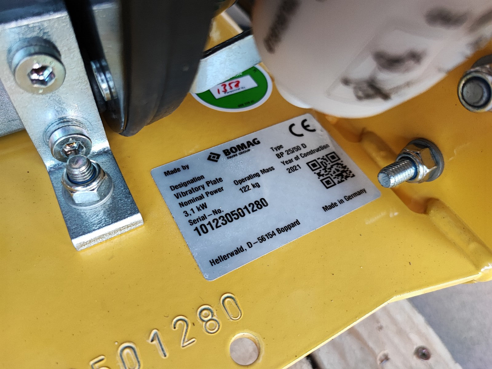 Bomag BP 25/50 D Rüttler