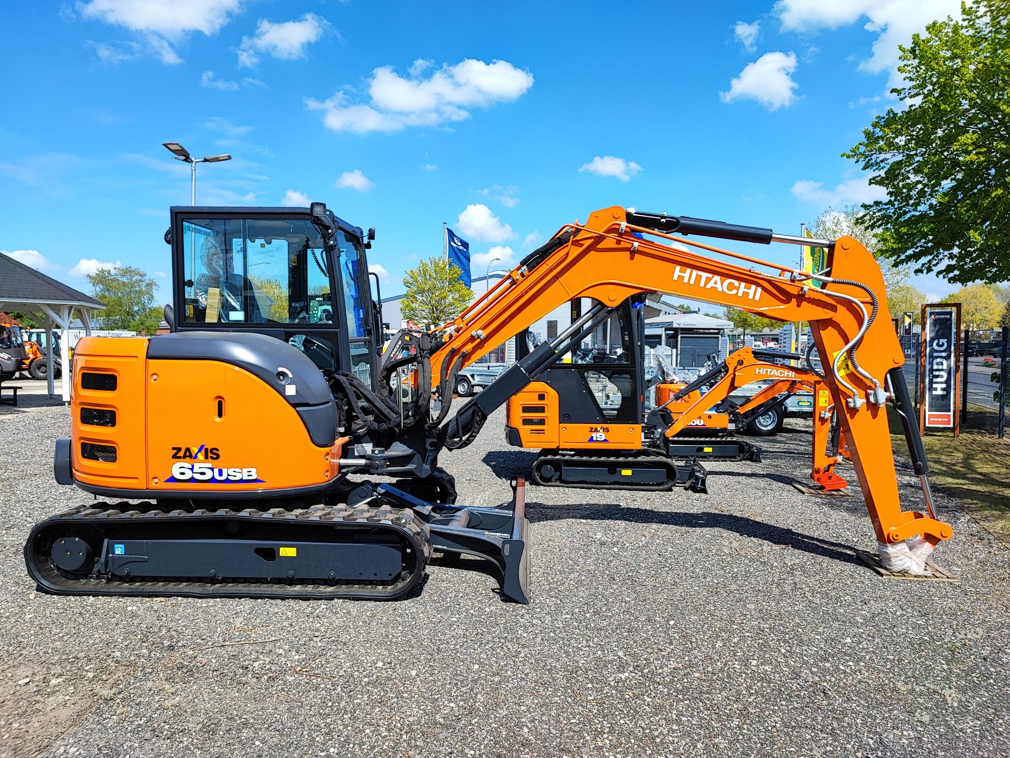 Hitachi ZX65 USB-6 CLR Kompaktbagger