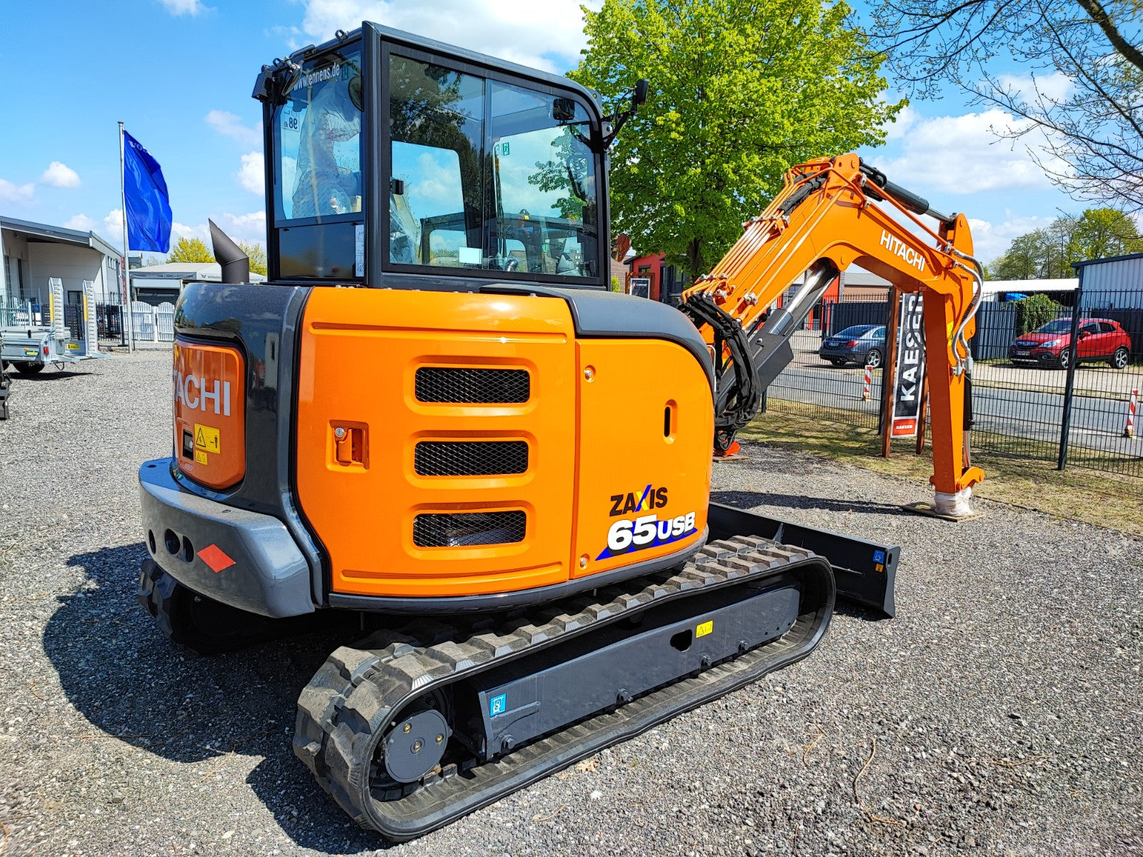 Hitachi ZX65 USB-6 CLR Kompaktbagger