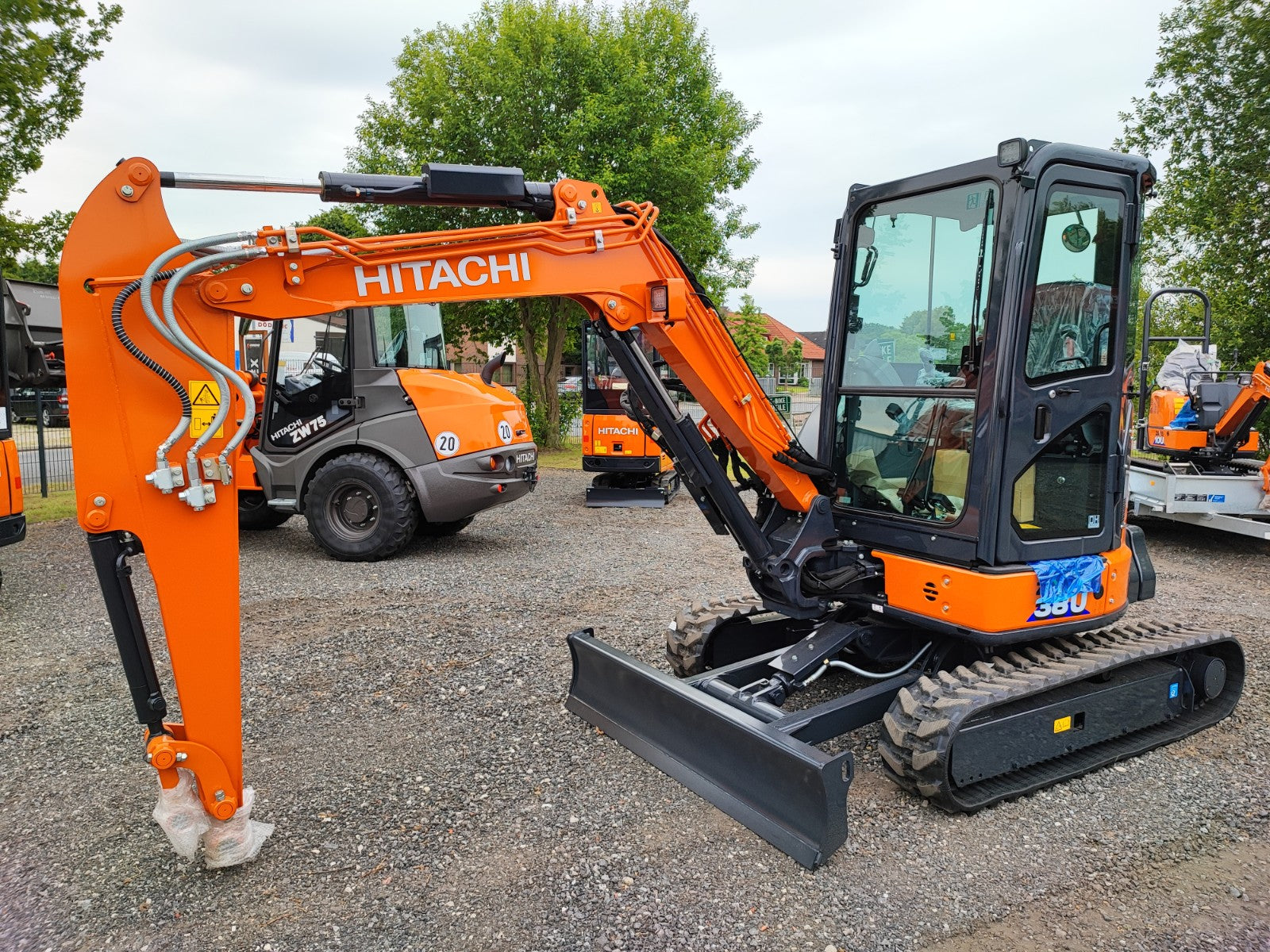 Hitachi ZX 38-6 U Minibagger