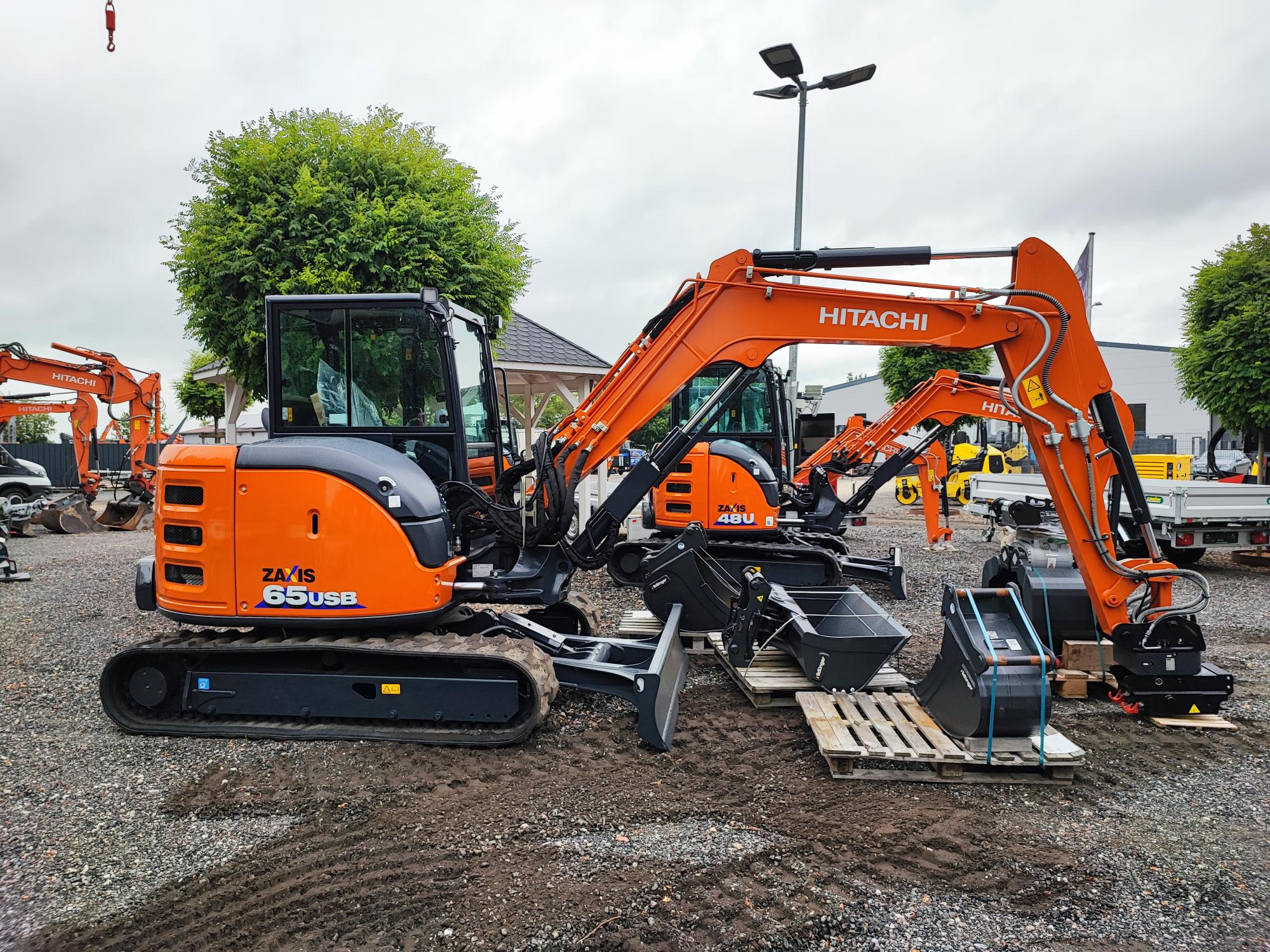 Hitachi ZX65 USB-6 CLR KTEG Kompaktbagger P-LINE
