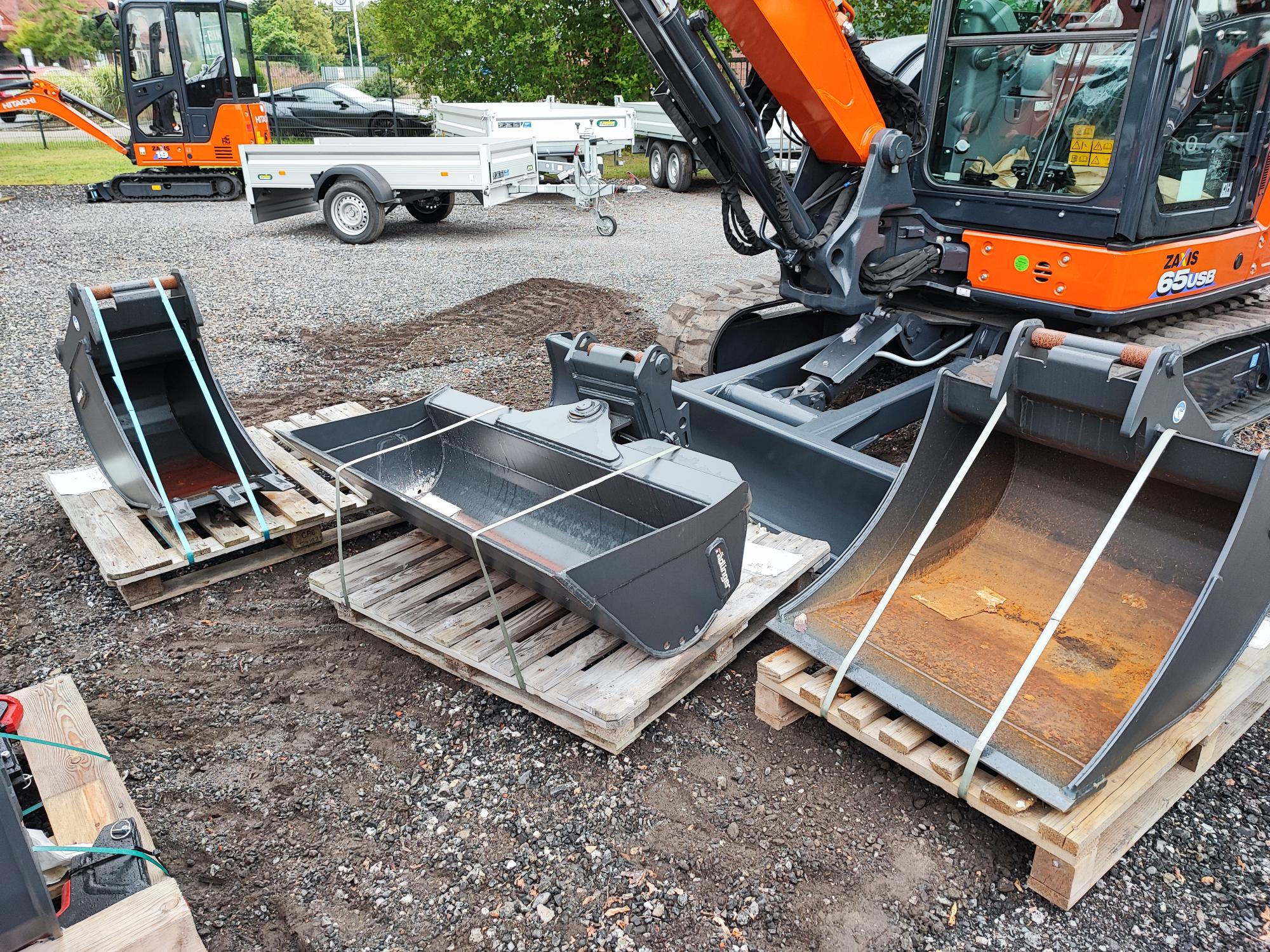 Hitachi ZX65 USB-6 CLR KTEG Kompaktbagger P-LINE – Ennens GmbH