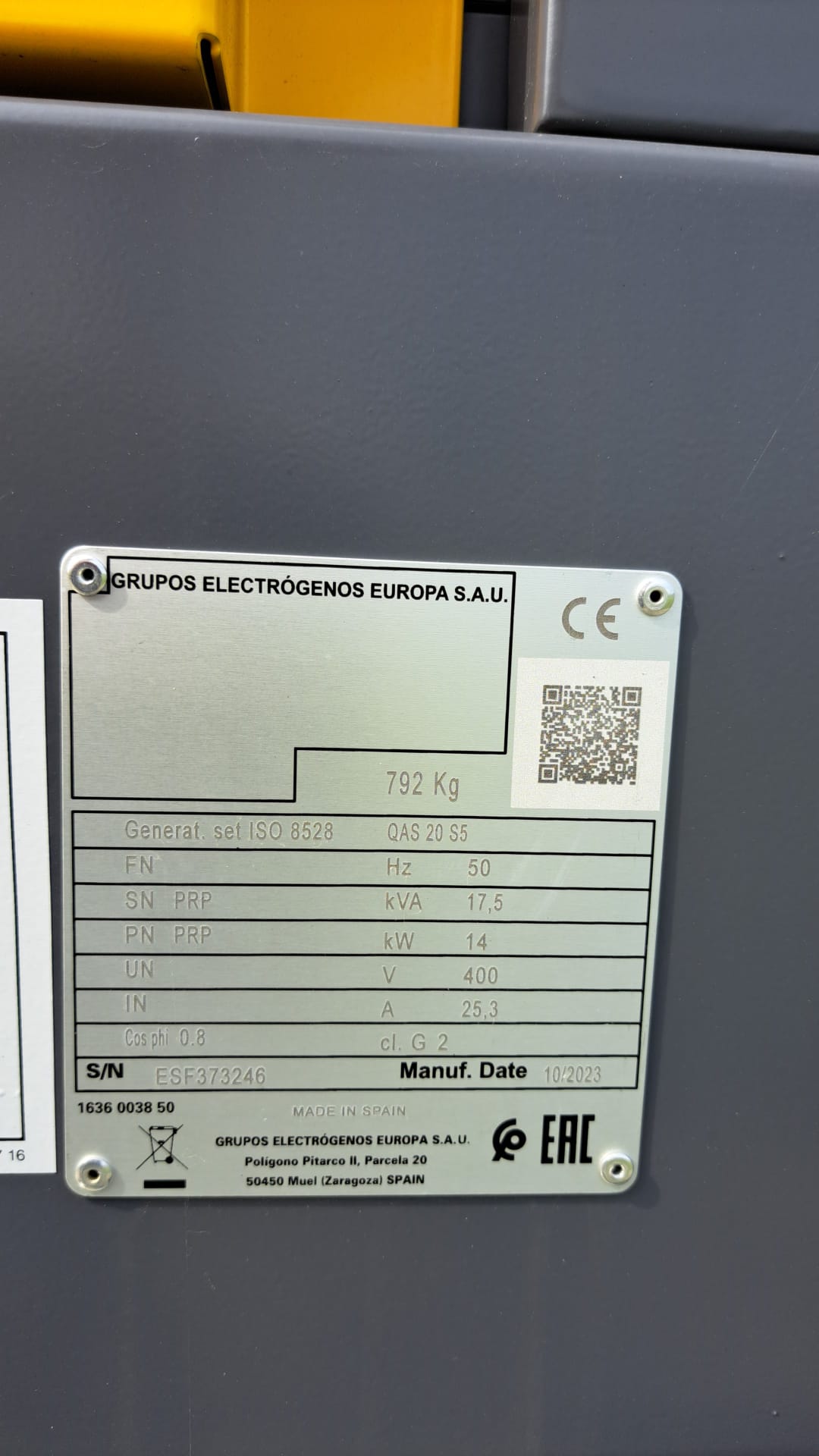 Atlas Copco QAS20 KD Stromerzeuger