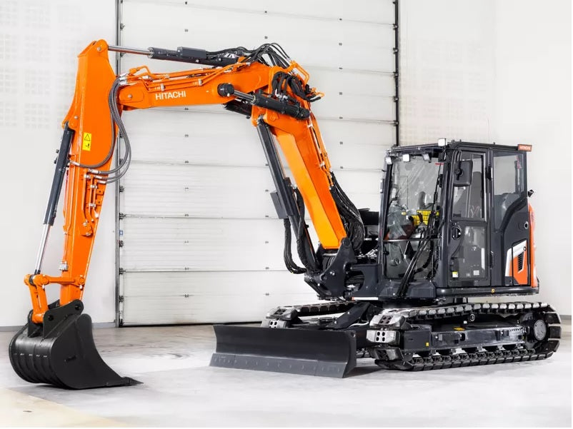 Hitachi ZX95-7 USB Kompaktbagger – Ennens GmbH & Co. KG
