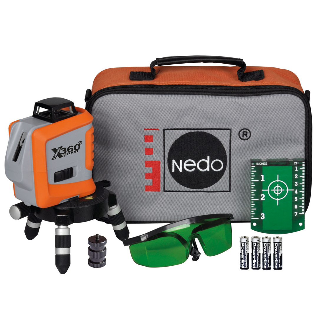 NEDO Kreuzlinienlaser X-Liner 360 2 green